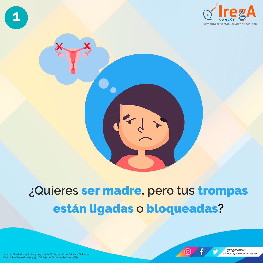 ¿Quieres ser madre? - Infografía IREGA